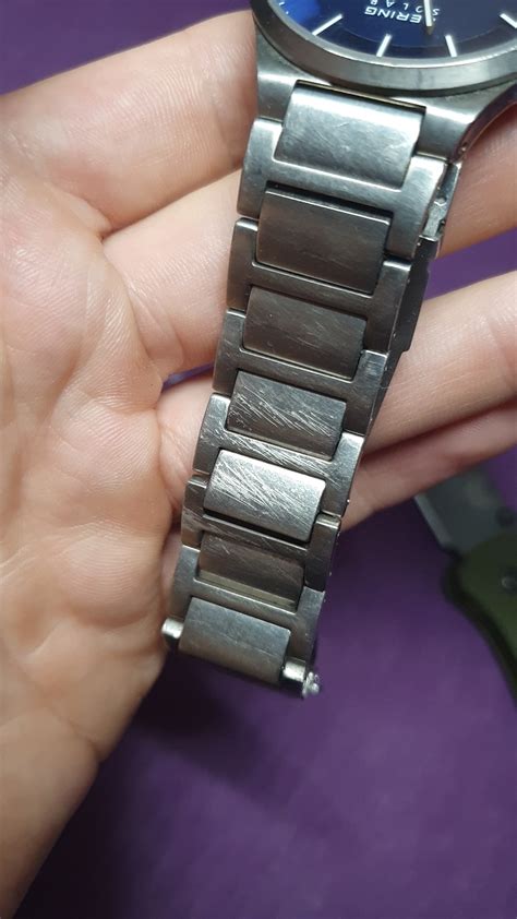 scratch test titanium|titanium watch scratches.